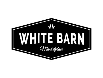 WHITE BARN MARKETPLACE logo design by japon