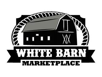 WHITE BARN MARKETPLACE logo design by KDesigns