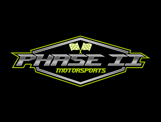 Phase 2 Motorsports logo design by XyloParadise