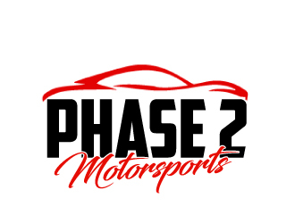 Phase 2 Motorsports logo design by AamirKhan