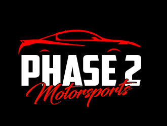 Phase 2 Motorsports logo design by AamirKhan