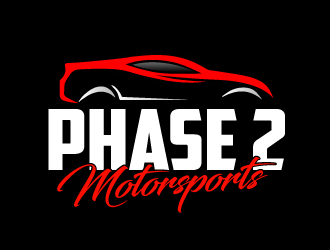 Phase 2 Motorsports logo design by AamirKhan