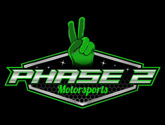 Phase 2 Motorsports logo design by qqdesigns