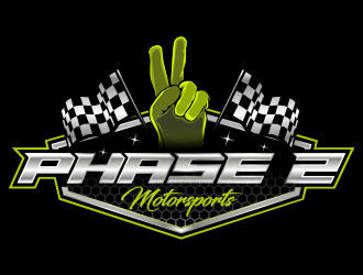 Phase 2 Motorsports logo design by qqdesigns