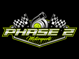 Phase 2 Motorsports logo design by qqdesigns