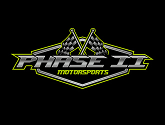 Phase 2 Motorsports logo design by XyloParadise