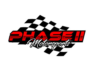 Phase 2 Motorsports logo design by Suvendu