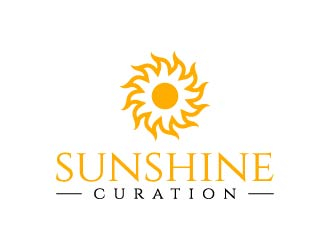 Sunshine Curation  logo design by maserik