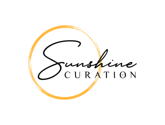 Sunshine Curation  logo design by GassPoll