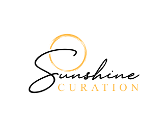 Sunshine Curation  logo design by GassPoll