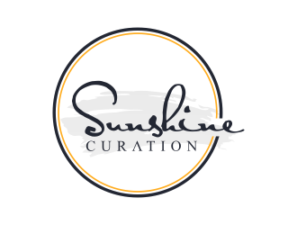 Sunshine Curation  logo design by GassPoll