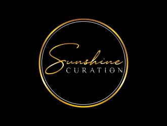 Sunshine Curation  logo design by GassPoll