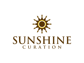 Sunshine Curation  logo design by ingepro