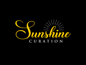 Sunshine Curation  logo design by ingepro