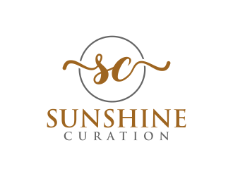 Sunshine Curation  logo design by ingepro