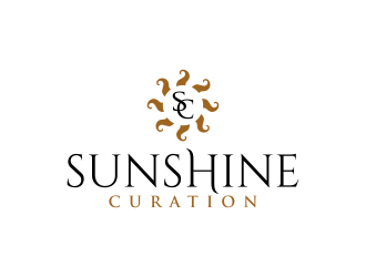 Sunshine Curation  logo design by ingepro