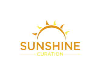 Sunshine Curation  logo design by narnia