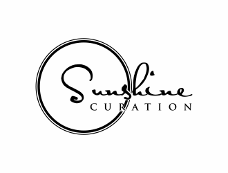 Sunshine Curation  logo design by ozenkgraphic