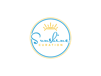 Sunshine Curation  logo design by alby