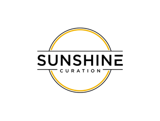 Sunshine Curation  logo design by alby