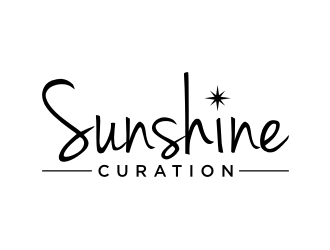 Sunshine Curation  logo design by puthreeone