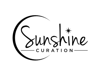 Sunshine Curation  logo design by puthreeone