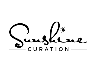 Sunshine Curation  logo design by puthreeone