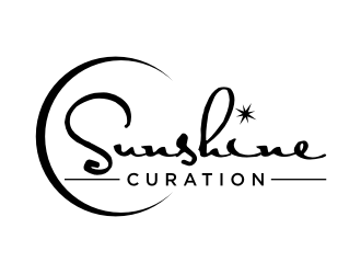 Sunshine Curation  logo design by puthreeone