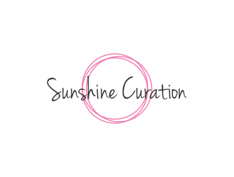 Sunshine Curation  logo design by funsdesigns