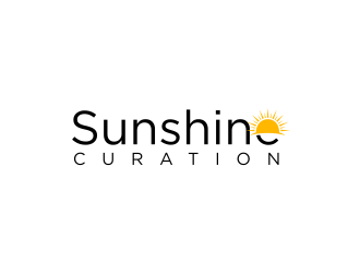 Sunshine Curation  logo design by GassPoll