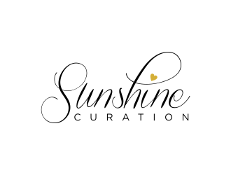 Sunshine Curation  logo design by GassPoll