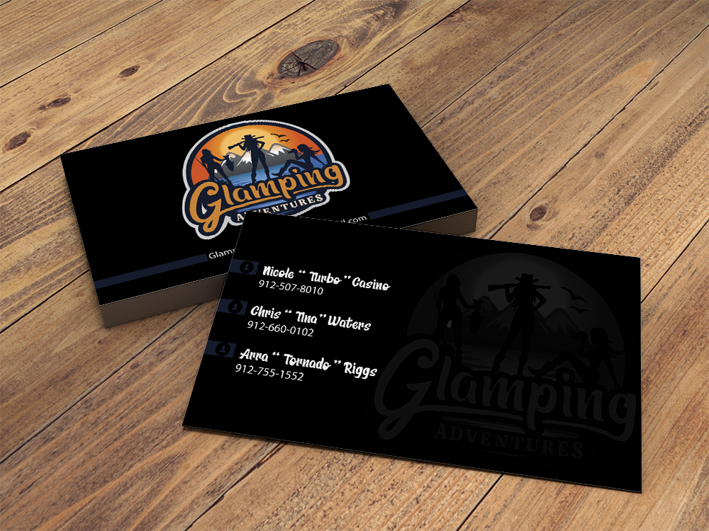 Glamping Adventures logo design by Sofia Shakir