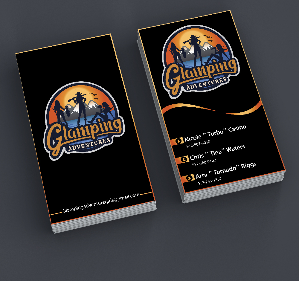 Glamping Adventures logo design by Sofia Shakir