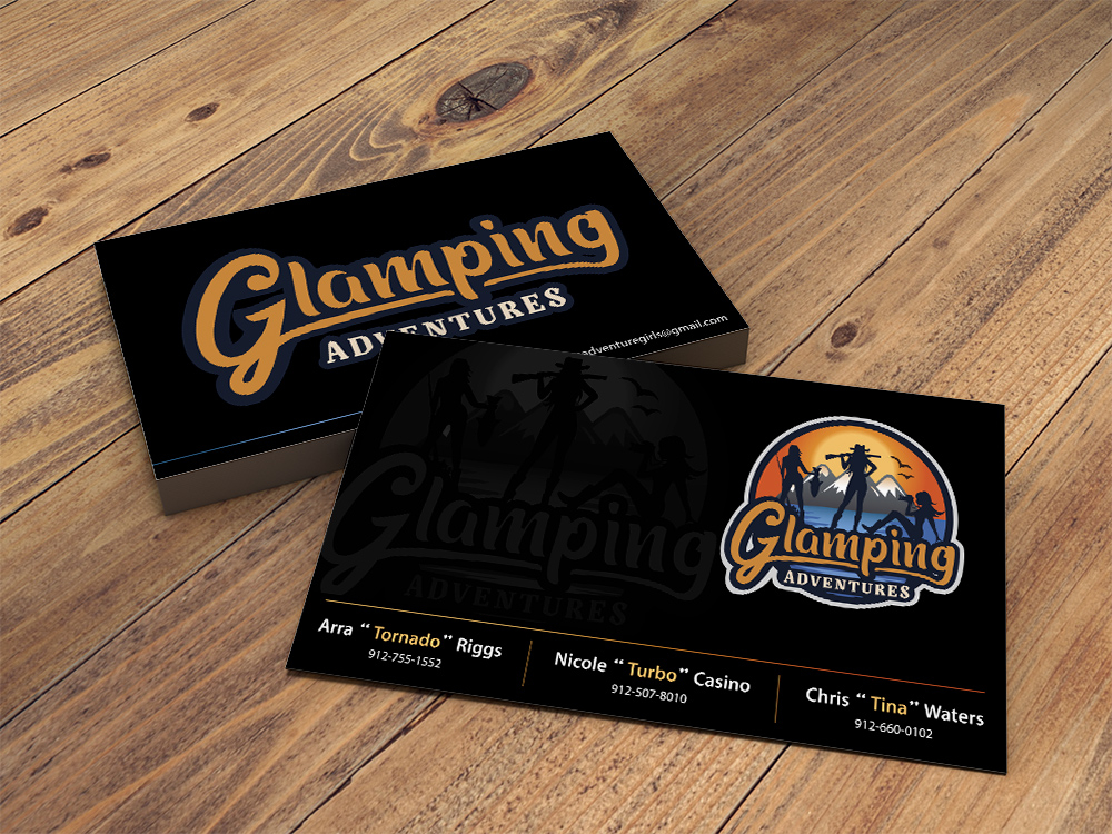 Glamping Adventures logo design by Sofia Shakir