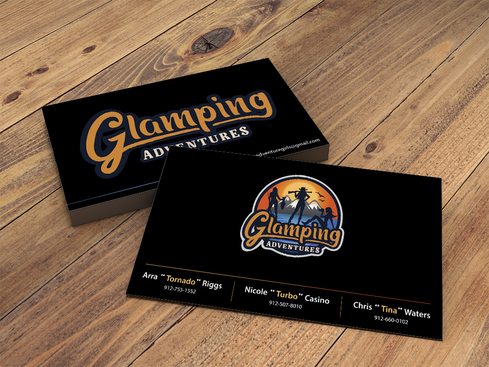 Glamping Adventures logo design by Sofia Shakir