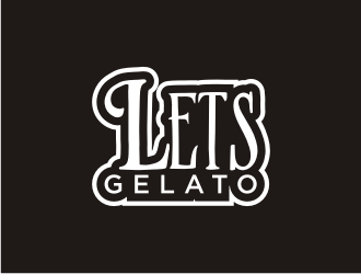 Lets Gelato logo design by Artomoro