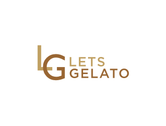 Lets Gelato logo design by Artomoro