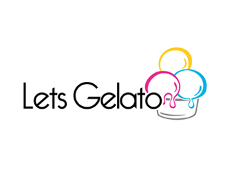 Lets Gelato logo design by ingepro