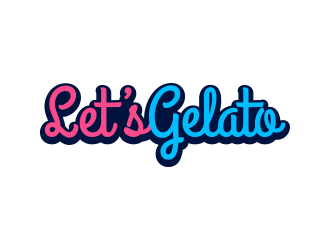 Lets Gelato logo design by lexipej