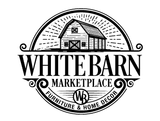 WHITE BARN MARKETPLACE logo design by jaize