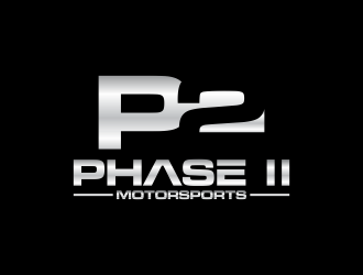 Phase 2 Motorsports logo design by hopee