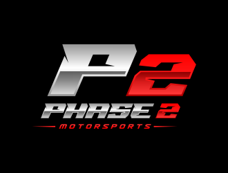 Phase 2 Motorsports logo design by Gopil