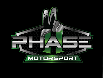 Phase 2 Motorsports logo design by Htz_Creative