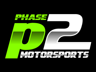 Phase 2 Motorsports logo design by Suvendu