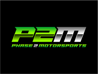 Phase 2 Motorsports logo design by cintoko