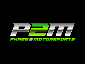 Phase 2 Motorsports logo design by cintoko