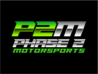 Phase 2 Motorsports logo design by cintoko