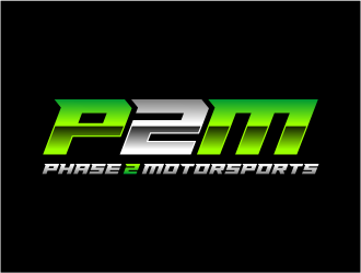 Phase 2 Motorsports logo design by cintoko