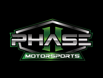 Phase 2 Motorsports logo design by Htz_Creative