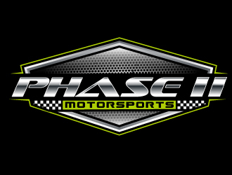 Phase 2 Motorsports logo design by LucidSketch